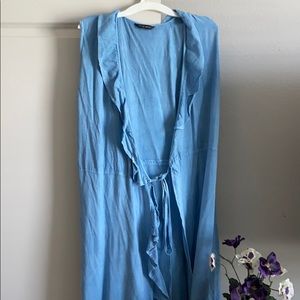 Long Maxi wrap up dress